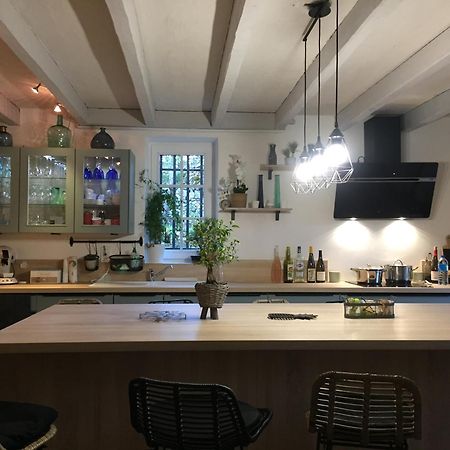 Maison De Campagne Avec Piscine Béduer Esterno foto